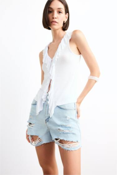 Viscose V-Neck Tank Top