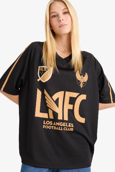 Coool MLS Oversize Geniş Kalıp Sırt Baskılı Kısa Kollu Tişört