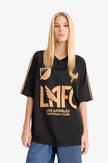 Coool MLS Oversize Geniş Kalıp Sırt Baskılı Kısa Kollu Tişört