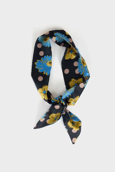 Woman Patterned 2 Piece Scarf