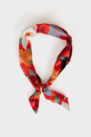 Woman Patterned 2 Piece Scarf