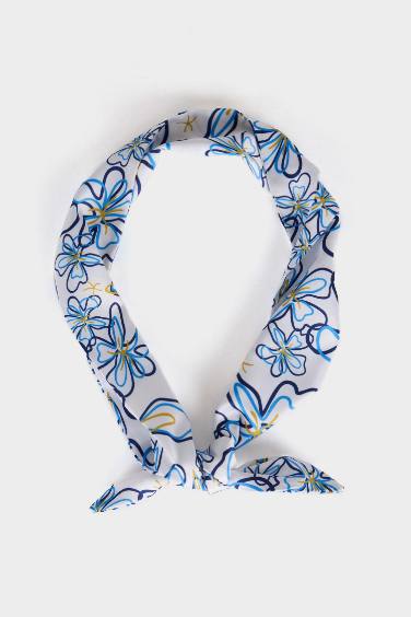 Kadın Desenli 2'li Fular