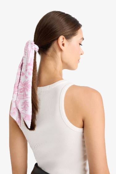 Woman Patterned 2 Piece Scarf