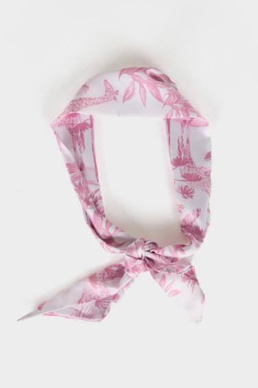 Woman Patterned 2 Piece Scarf