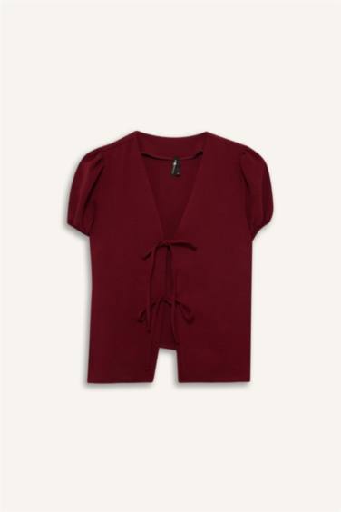 Regular Fit Short Sleeve Blouse