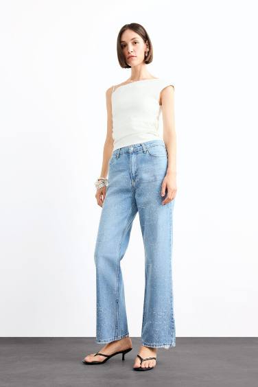 بنطرون جينز باجي فيت