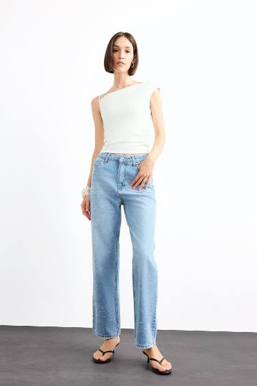 بنطرون جينز باجي فيت