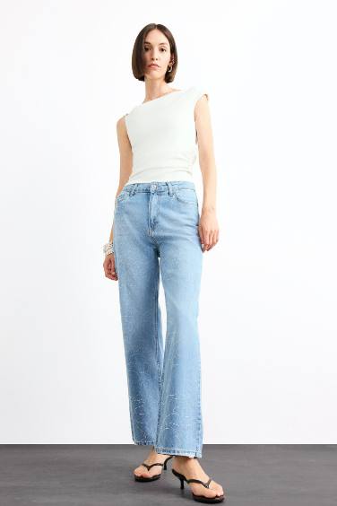 بنطرون جينز باجي فيت