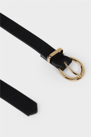 Kadın Suni Deri 2'li Günlük Kemer