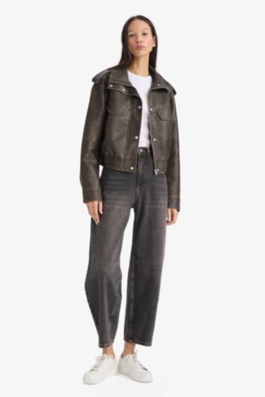 Relax Fit Suni Deri Mont