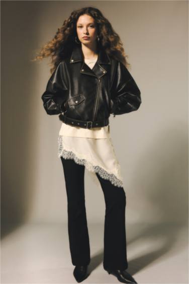 Su Geçirmez Fermuarlı Mont - Görsel 2