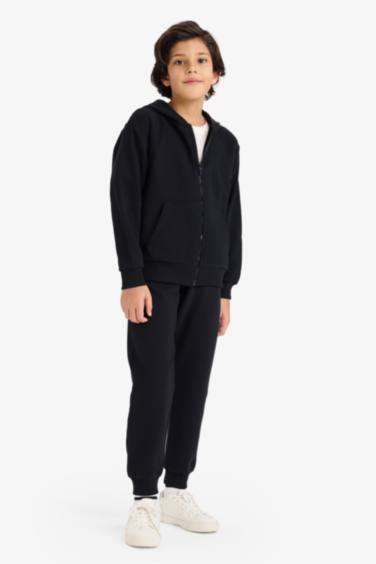 بنطرون بجامة رياضي ولادي قصة عادية وخصر مطاطي