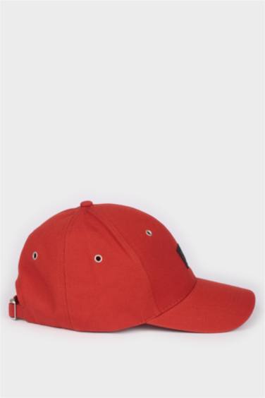 Мужская хлопковая кепка с принтом этикетки