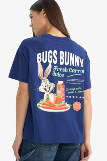 Looney Tunes Oversize кең пішімді суретті қысқа жеңді футболка