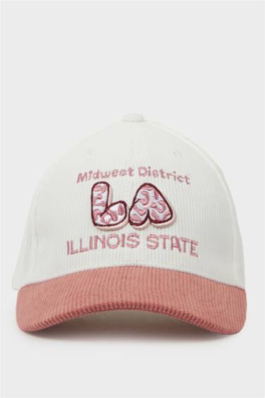 شفقة بناتي مخمل مضلع مطرز