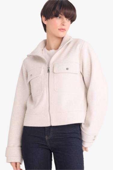 Regular Fit драп пальто