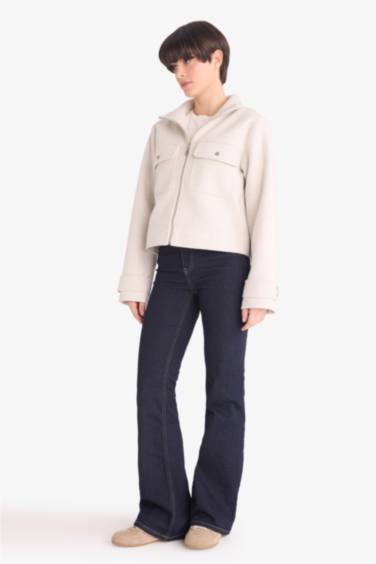 Regular Fit драп пальто