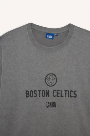 Oversıze Kısa Kollu Tişört - Görsel 2