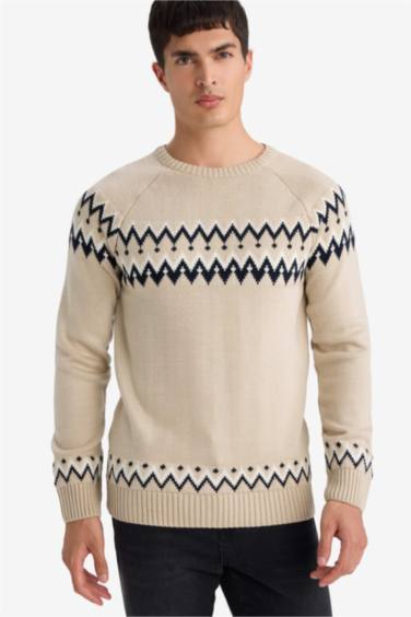 Standard Fit Crew Neck Knitwear Pullover