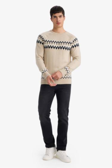 Standard Fit Crew Neck Knitwear Pullover