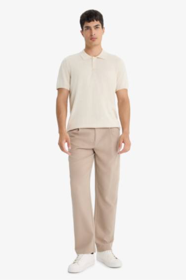 Standard Fit Short Sleeve Polo T-Shirt