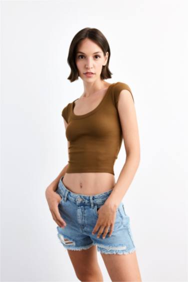 Crew Neck Short Sleeve T-Shirt