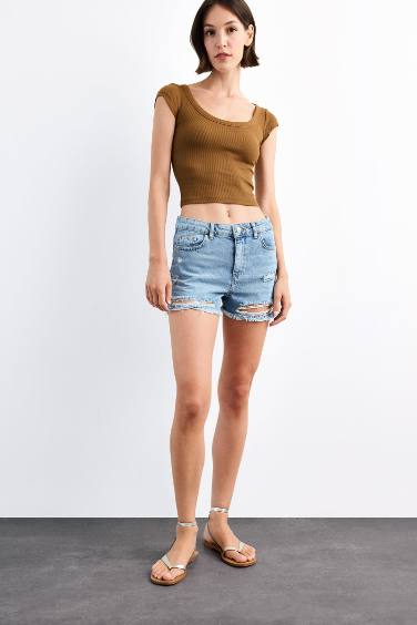 Crew Neck Short Sleeve T-Shirt