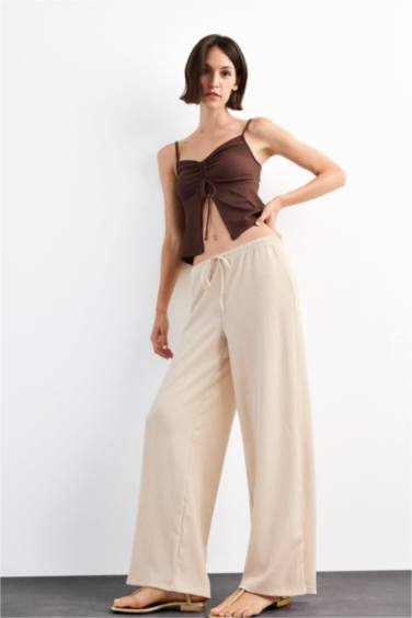 Relax Fit Regular Hem Trousers