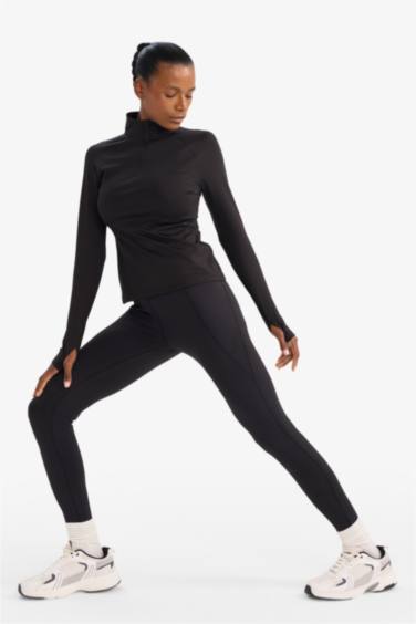 Спортивные легинсы с поддержкой талии