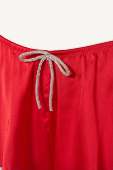 Regular Fit Saten Alt