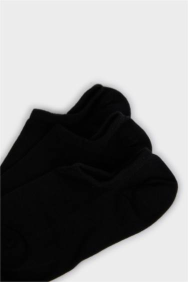 Woman Basic 3 piece Cotton Step Socks