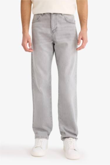Straight Fit Regular Hem Trousers