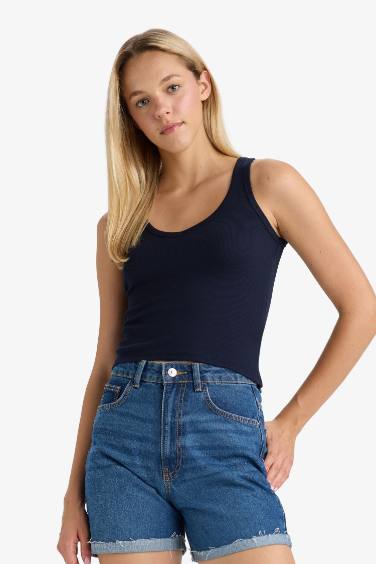 Slim Fit Camisole V-Neck Tank Top