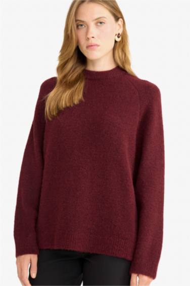 Regular Fit Crew Neck Knit pullover