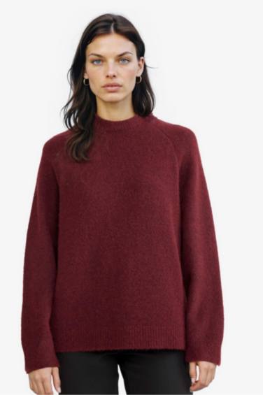 Regular Fit Crew Neck Knit pullover