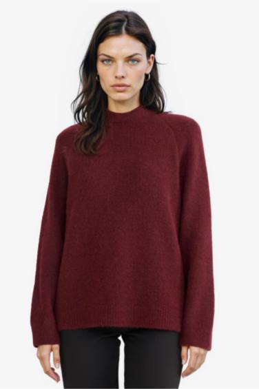 Regular Fit Crew Neck Knit pullover