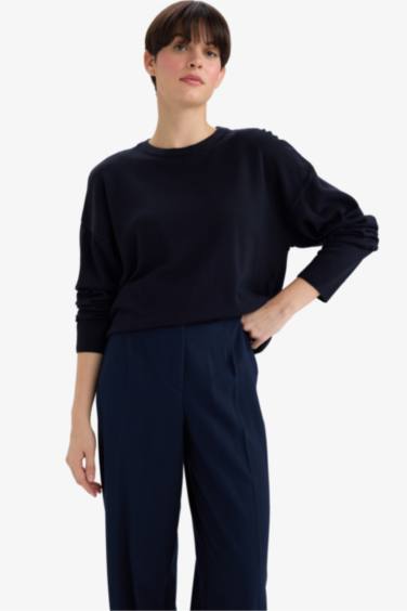 Regular Fit Crew Neck Knitwear Pullover