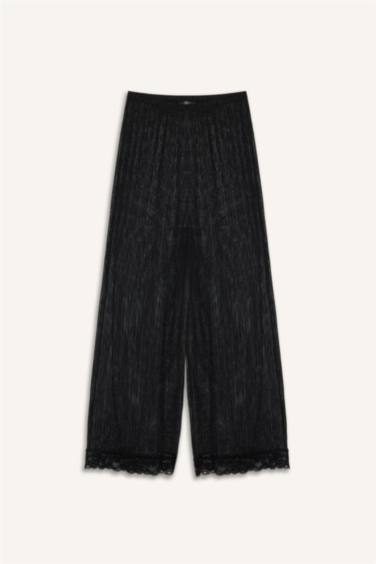 سيت شيفون قصة عادية بحمالات - قطعتين