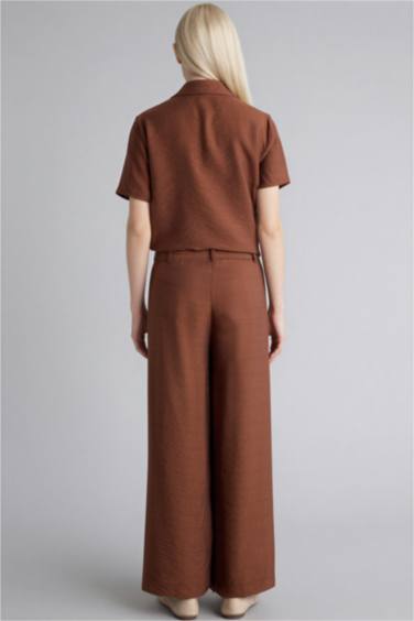 Fit Relax Fıt Geniş Paça Kapri