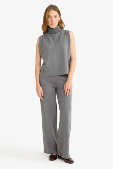 Straight Fit Trousers