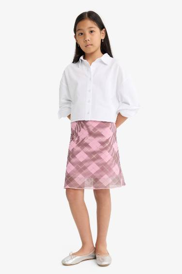 Girl Regular Fit Knitted Skirt