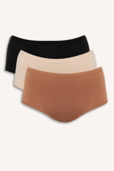 3'lü Hipster Külot-Fall in Love