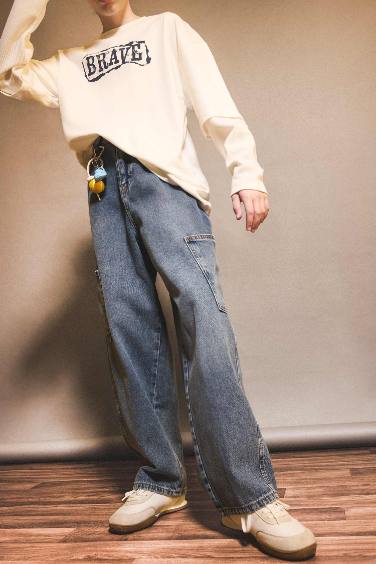 Boy Barrel Fit Straight Leg Jeans