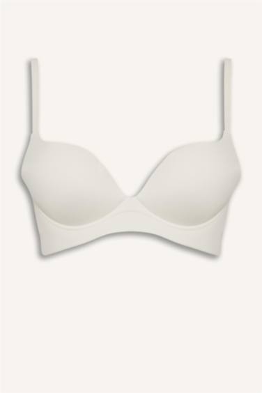 Kaplı Pedli Tişört Bra - Görsel 6