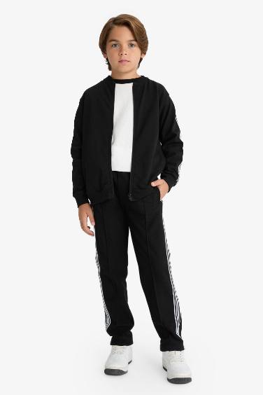 Boy Elastic Waist Straight Leg Sweatpants