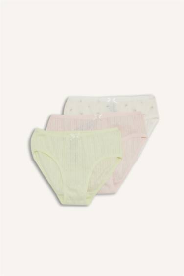 Kız Çocuk 3'lü Slip Külot