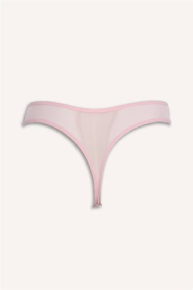 Трусы с вышивкой с кружевом для женщин Fall in Love