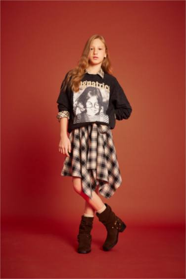 Girl Regular Fit Skirt