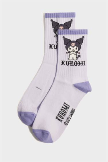 Kız Çocuk Hello Kitty 3'lü Pamuklu Uzun Çorap