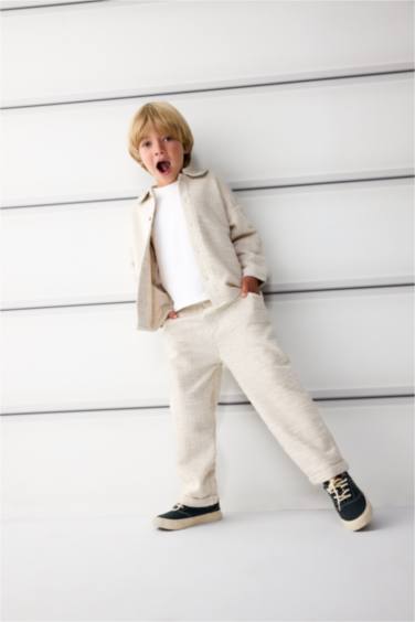 سيت بيبي ولادي قميص وبنطلون - قطعتين